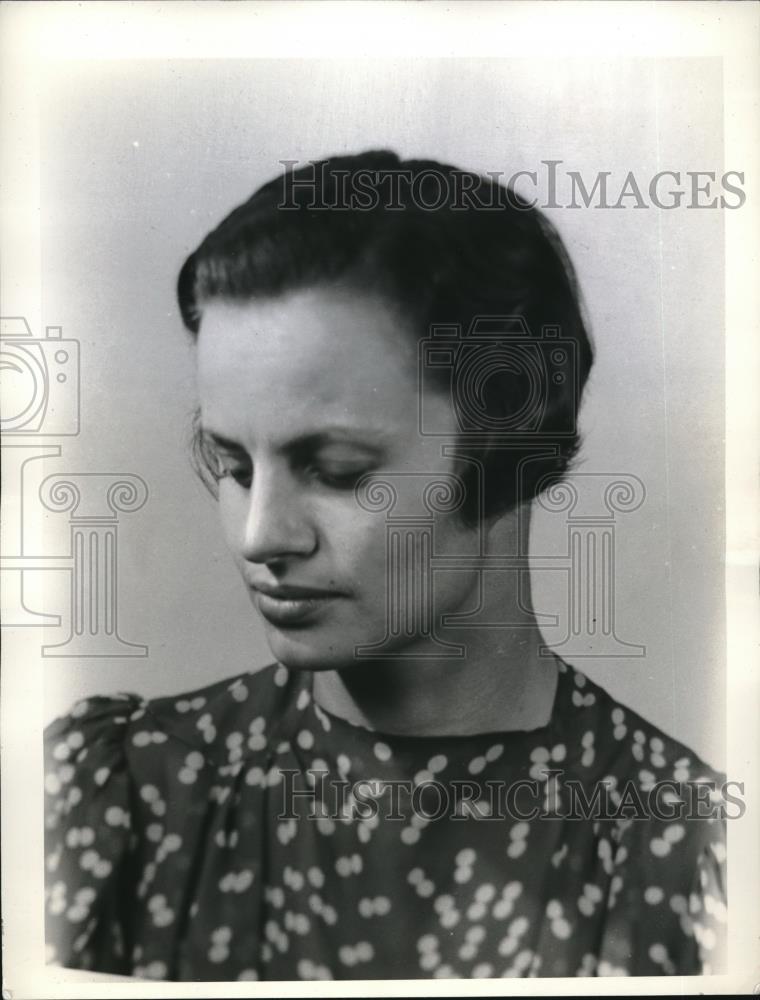 1939 Press Photo Lee M. Fairbrother United States National Typing Team - Historic Images