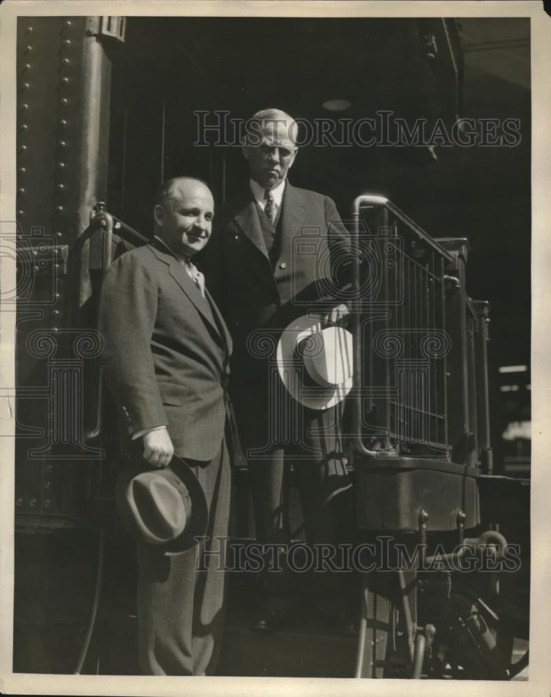 1930 Press Photo Patrick Crossley, President N. Y. Central - Historic Images