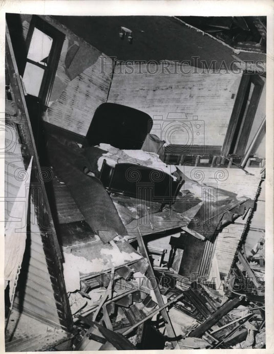 1944 Press Photo Tornado Raged through Maryland, W Virginia & Maryland - Historic Images