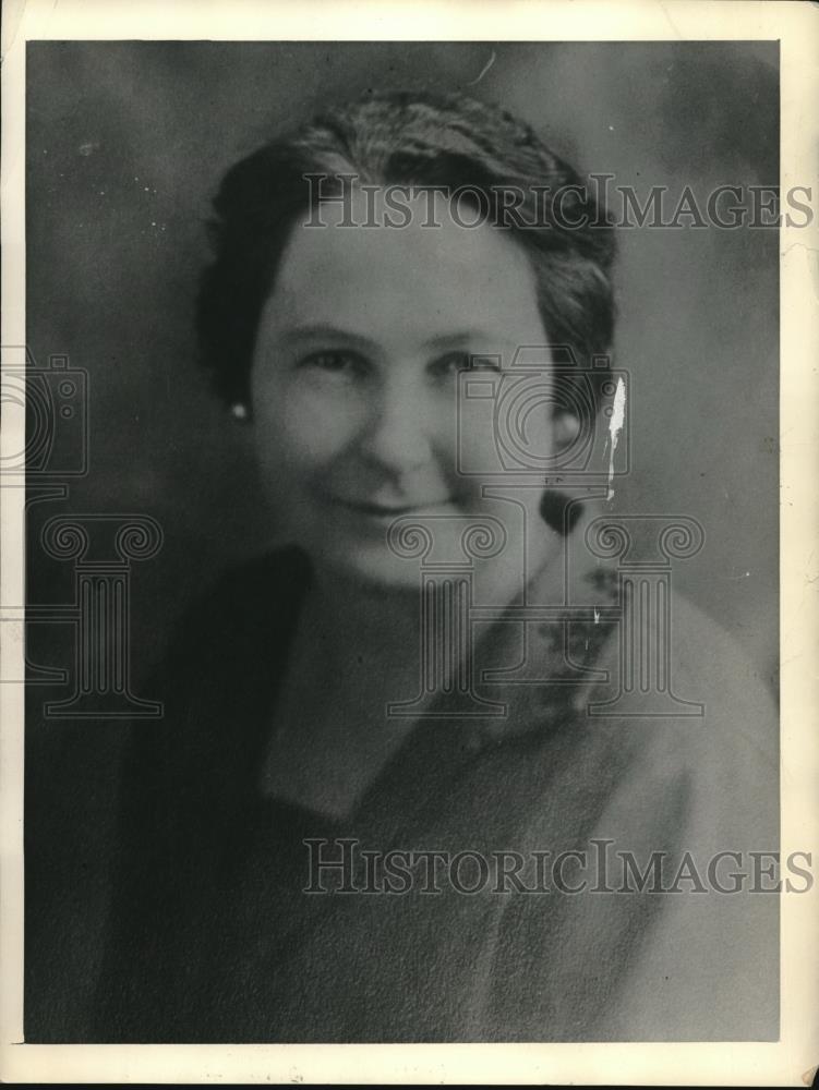 1938 Press Photo Mrs. Mary Wilby, Housekeeper Victim of Suspected Murder Collins - Historic Images