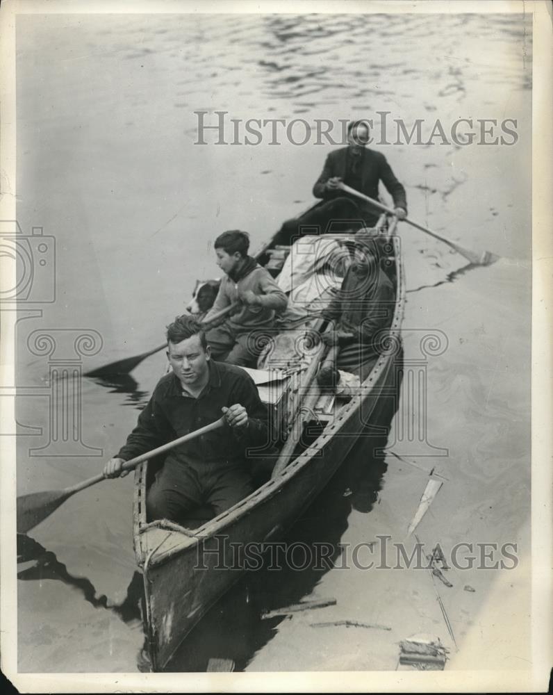 1932 Press Photo Charley Plaimenbach Native Eskimo Traveled Hudson Bay-W Indies - Historic Images