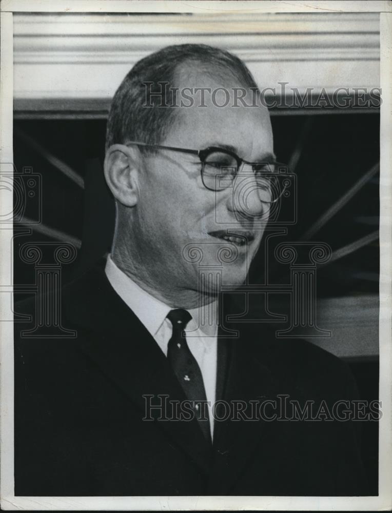 1962 Press Photo Byron White - Historic Images