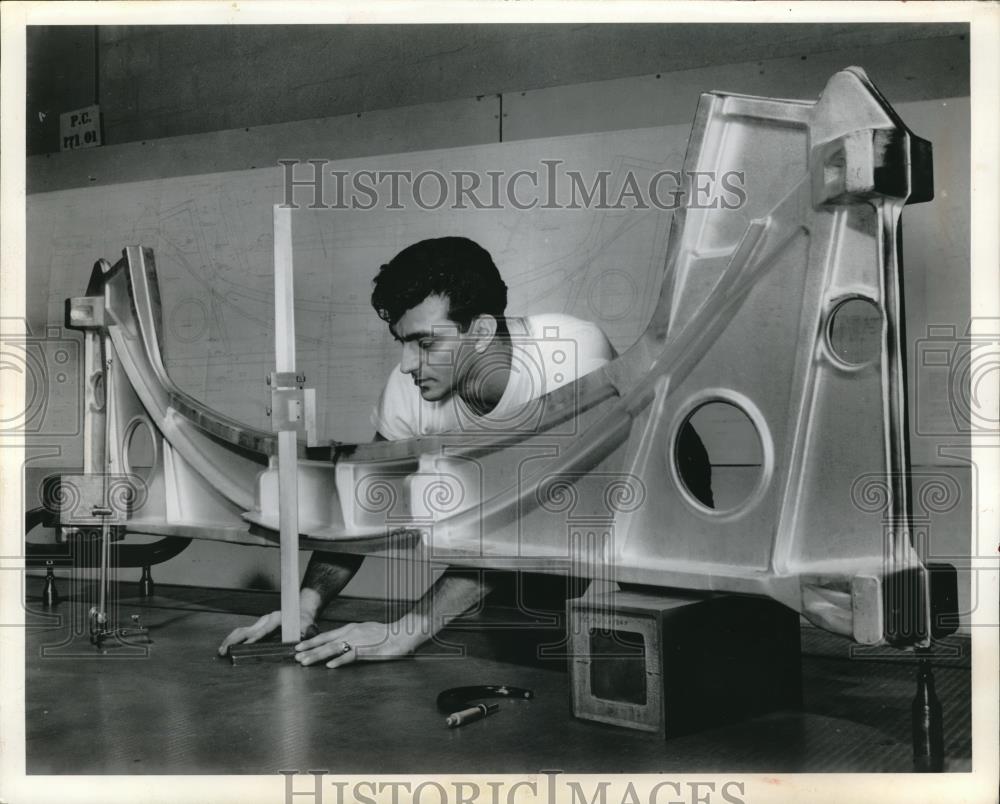 1959 Press Photo Aluminum Co. Jet - Historic Images