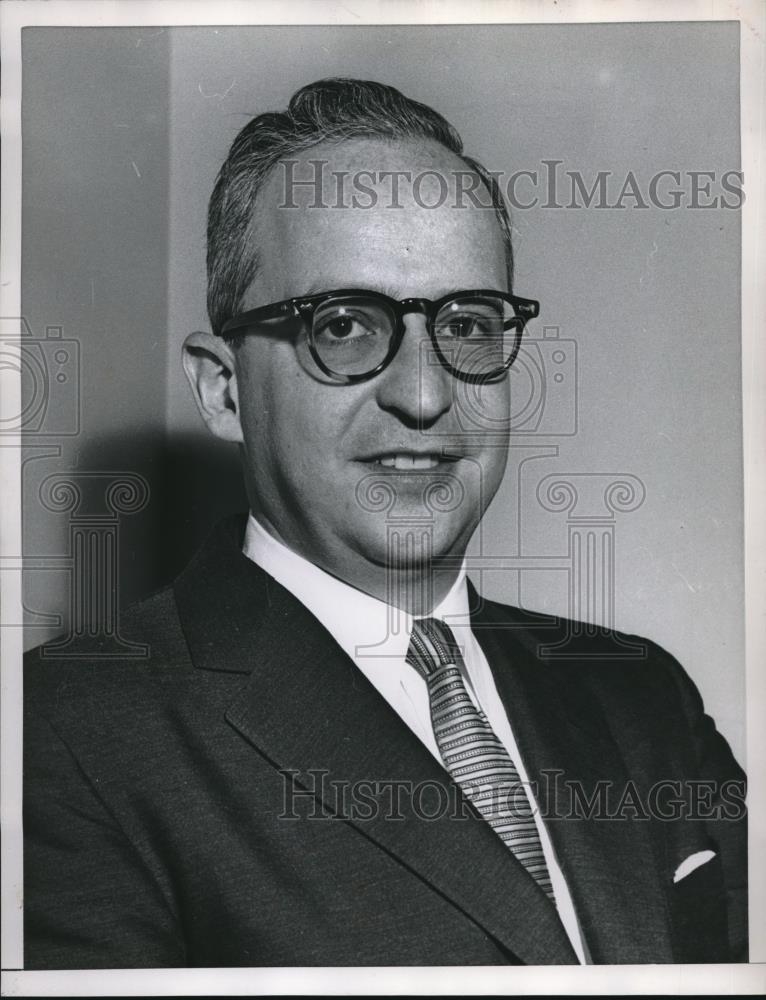 1958 Press Photo Milton R. Wessel Former US New York Attorney - Historic Images