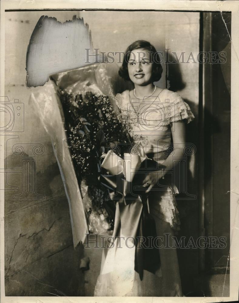 1931 Press Photo Cora Johucke - Historic Images