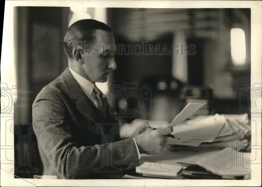 1922 Press Photo Fred Morris Dearing asst. Sec to State - Historic Images