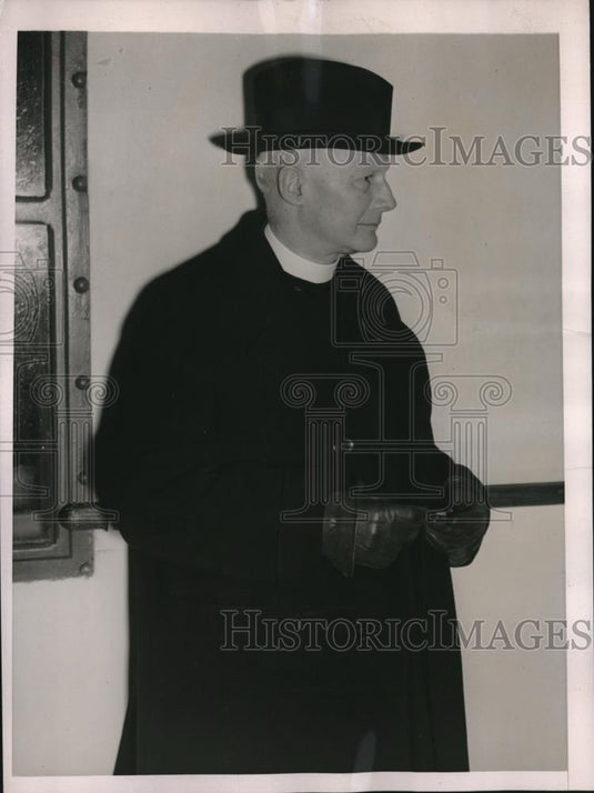 1937 Press Photo Abbe Dimnet, French Priest & Author, Visits New York - Historic Images