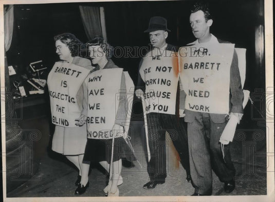 1947 Press Photo Boris Lingston Louise Arnold Robert Hannanan Glen Weigold - Historic Images