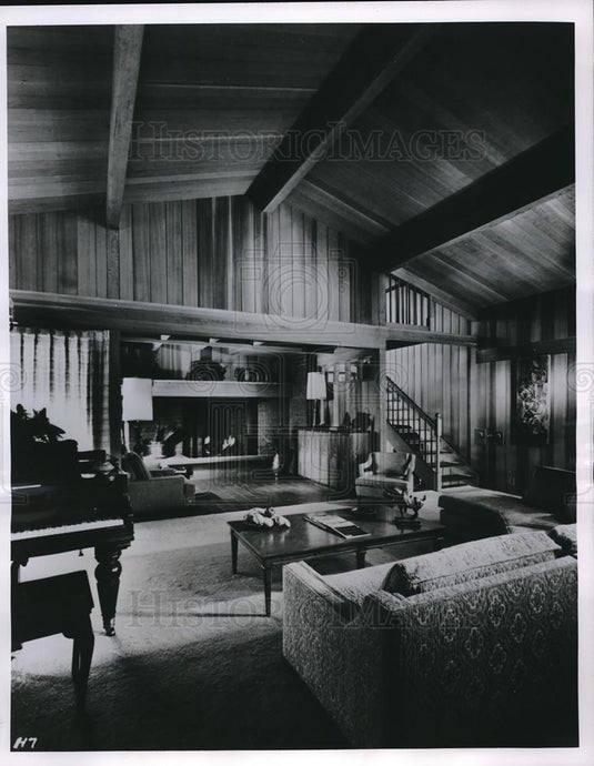 1960 Press Photo "Strangers When We Meet" House Vintage Designs - Historic Images