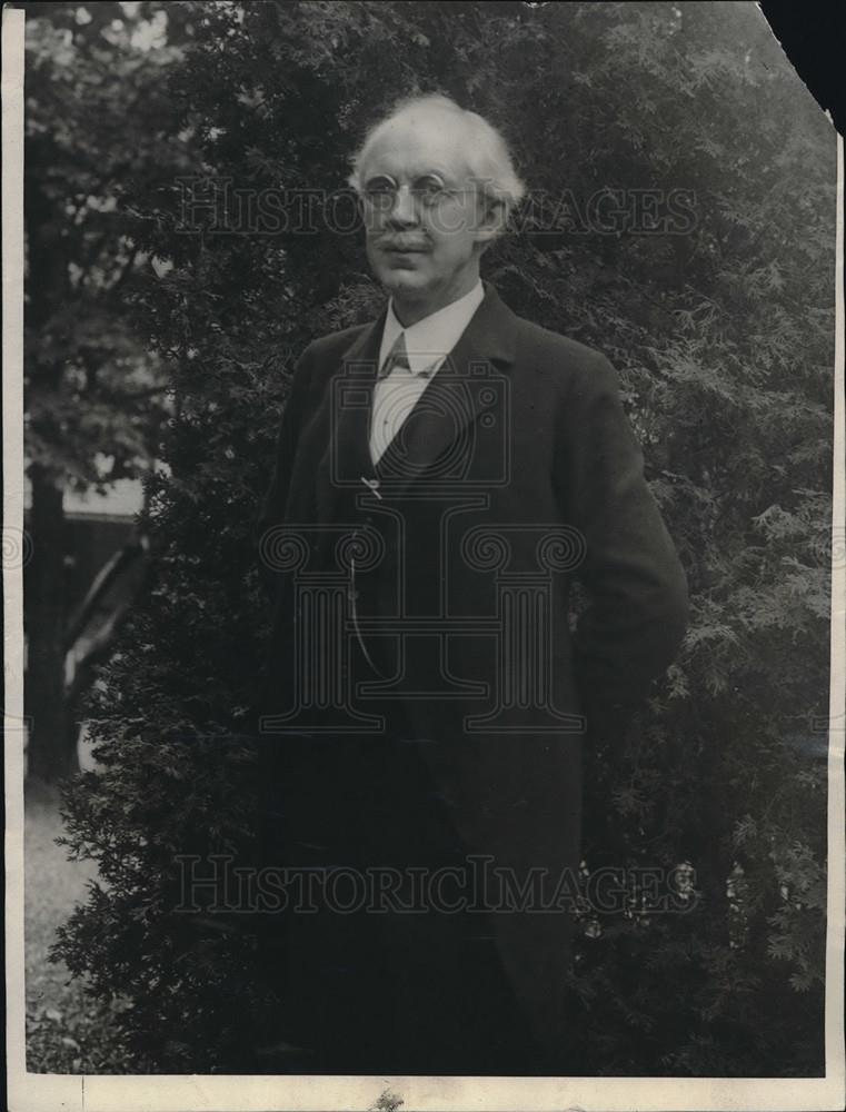 1923 Press Photo Porter Dale Resigned as Representative in Congress 2nd Vermont - Historic Images