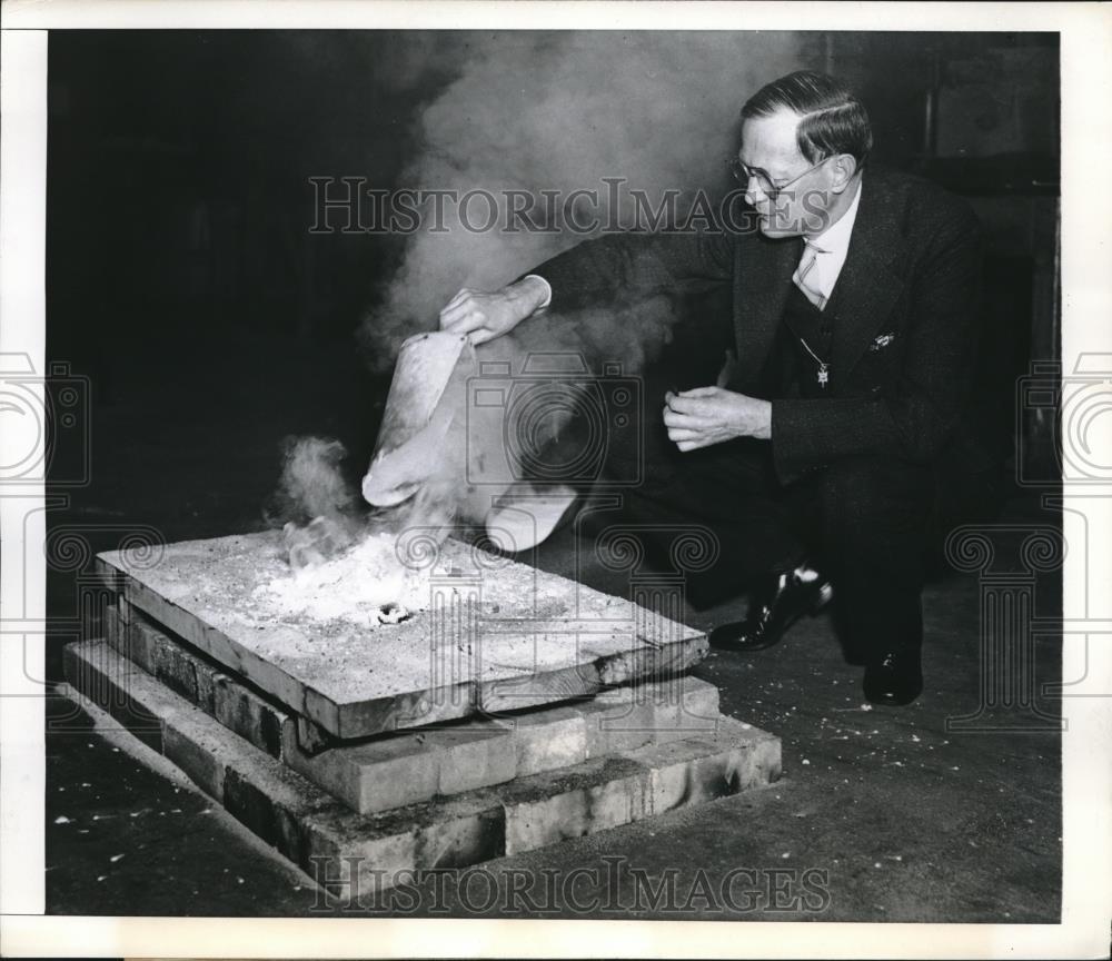 1942 Press Photo Prof. William D. Turner - Historic Images