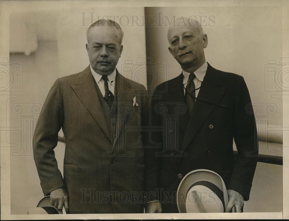 1930 Press Photo Sir Charles Higham British Publicity &amp; Advertising &amp; John David - Historic Images