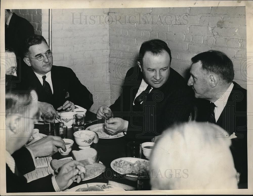 1939 Press Photo J.C. Hiestand Leroy, John A. Weber, Alfred M. Best - Historic Images