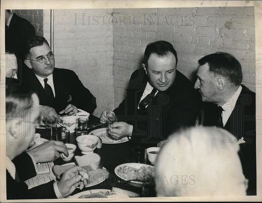 1939 Press Photo J.C. Hiestand Leroy, John A. Weber, Alfred M. Best - Historic Images