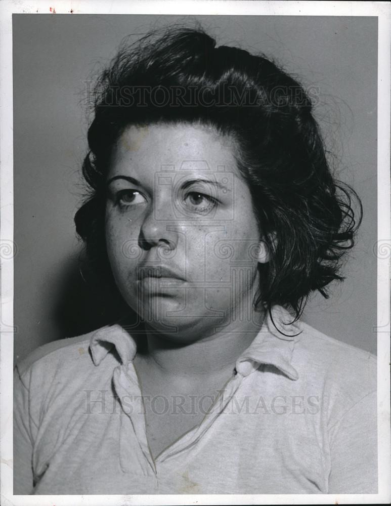 1944 Press Photo Alice Drawdy In Columbus OH City Jail - Historic Images