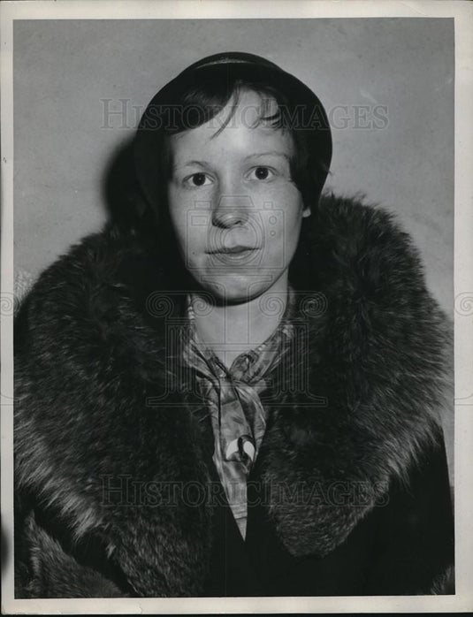 1934 Press Photo Ruth mcPhail Dover School Teacher - Historic Images