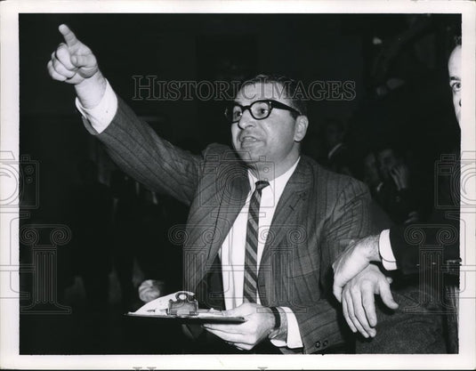 Press Photo Frank Babe Topole, West High School Coach - Historic Images