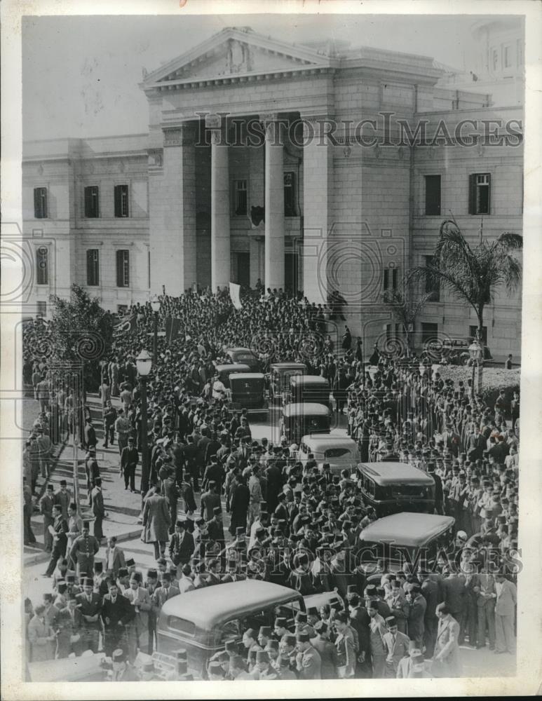 1936 Press Photo Thousand Cairo Students University - Historic Images