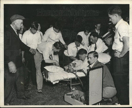 1931 Press Photo Nursing Home For The Aged Fire Accident - neb71004 - Historic Images