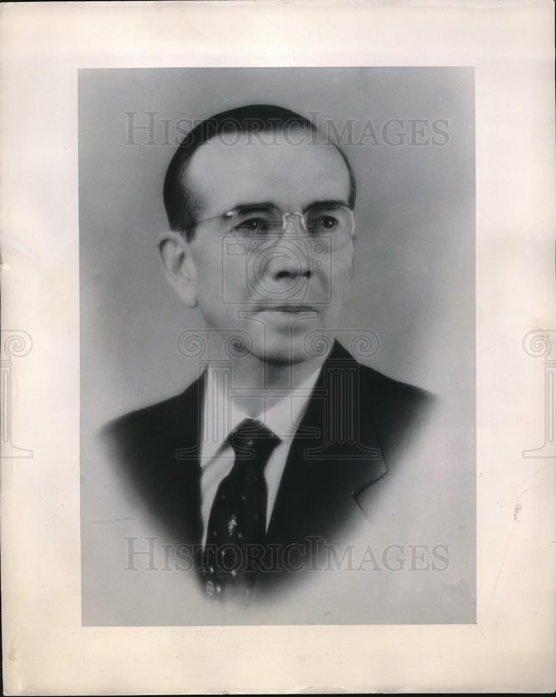 1950 Press Photo Dr. Eugene Bishop, 1950 Lasker Award Winner - Historic Images