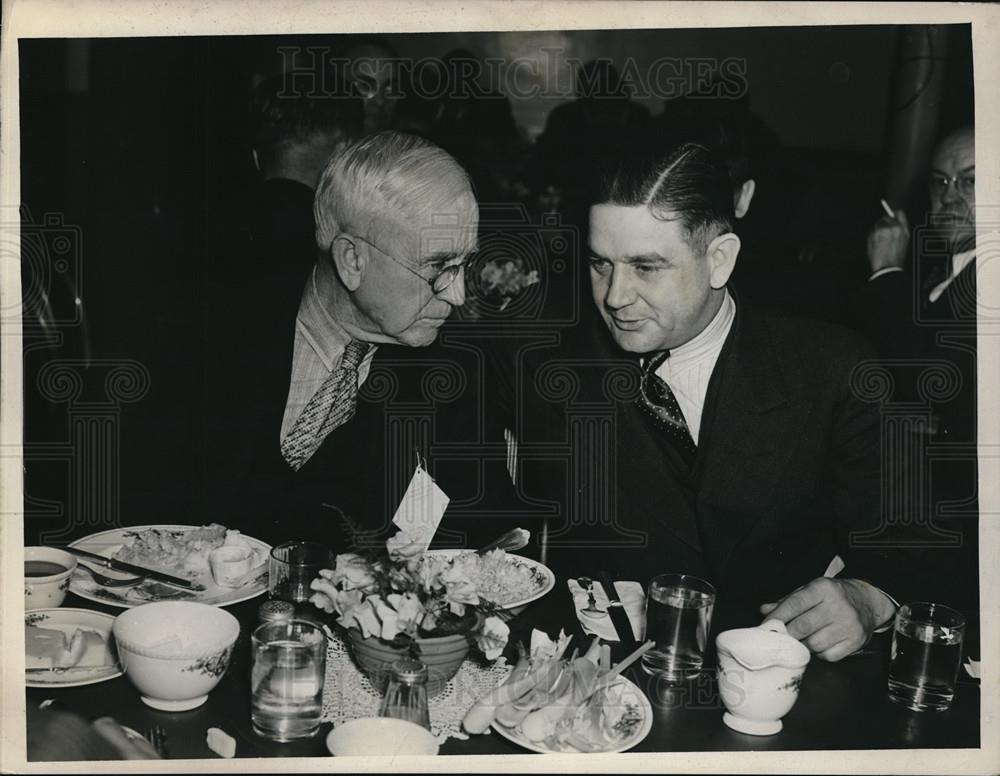 1939 Press Photo W.S. Pollock of Delaware and G.S. Valentine of Columbus, Ohio - Historic Images