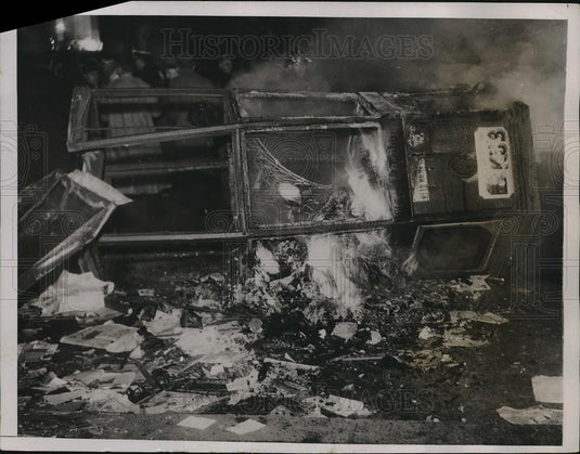 1934 Press Photo Place de la Concorde, Paris, France after rioting - neb71367 - Historic Images