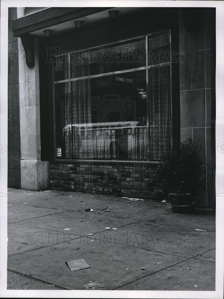 1960 Press Photo Stouffers Restaurant Euclid Ave - Historic Images