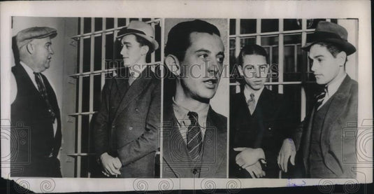 1937 Press Photo men gave false names to be on jury duty & get paid, Kansas City - Historic Images