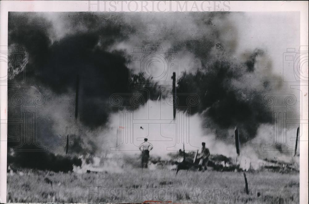 Explosion Tore Through Thomas Construction Company Dallas 1953 Vintage ...