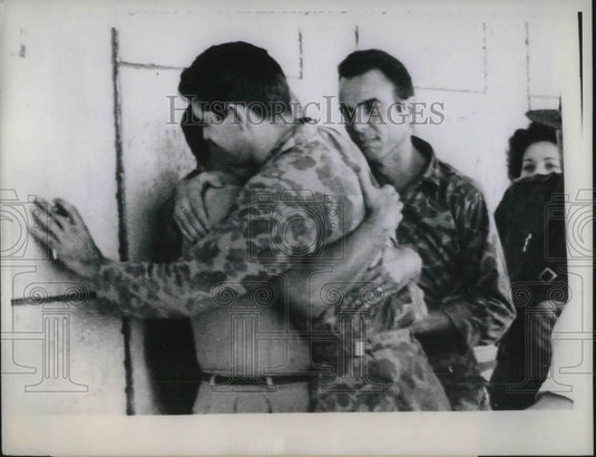 1961 Press Photo Anti Castro Rebel Released by Cuba - neb90936 - Historic Images
