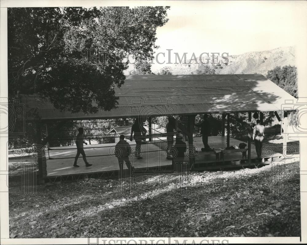 1934 Press Photo training at Wagner Ranch - neb92305 - Historic Images