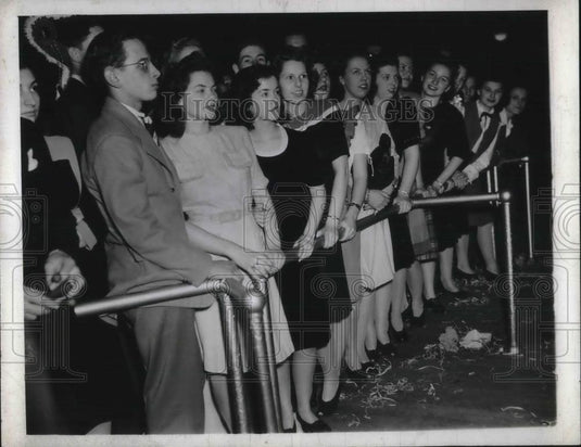 1944 Press Photo Jamboree Dance held at Cleveland's Public Hall - neb90807 - Historic Images