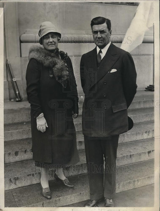 Press Photo Mrs Henry Rea Washington D.C. Red Cross Convention - neb70860 - Historic Images