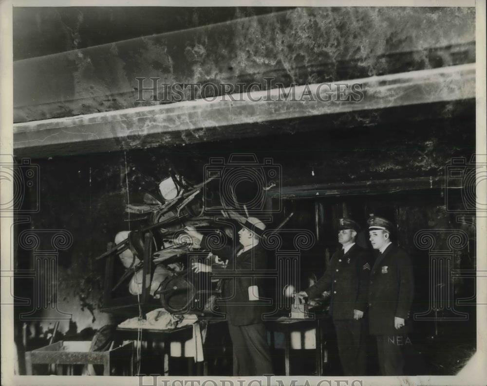 1929 Press Photo Dance floor for Detroit, Mich nightclub that burned - neb96262 - Historic Images