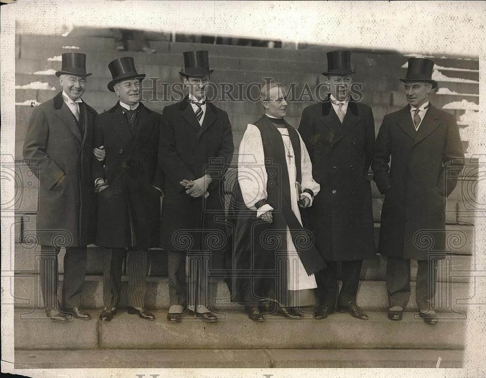 1928 Press Photo John McEntee Bowman,Park Commissioner Horrick,Hon. Dwight Davis - Historic Images