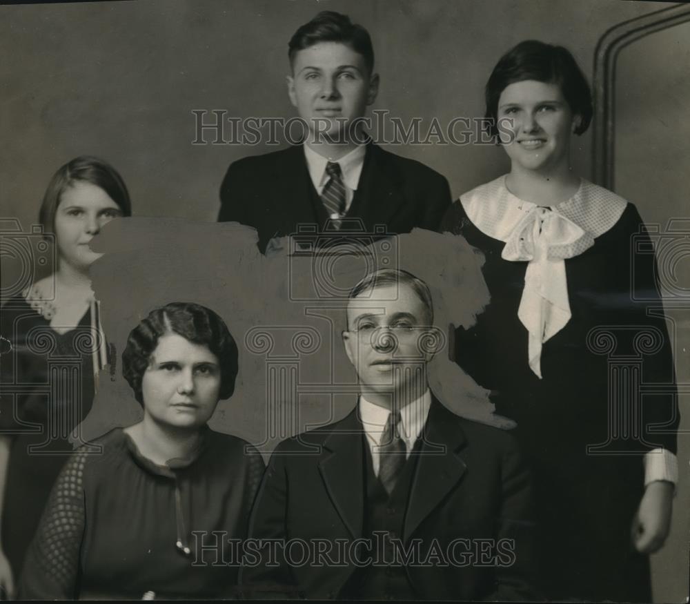 1937 Press Photo Mayor &amp; Mrs Samuel Breecher of Terre Haute, Ind - neb96725 - Historic Images