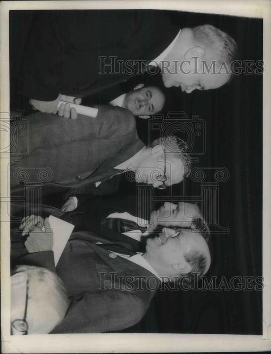 1945 Press Photo SAn Francisco, Soviet Commisar VM Molotov & Brit Anthony Eden - Historic Images