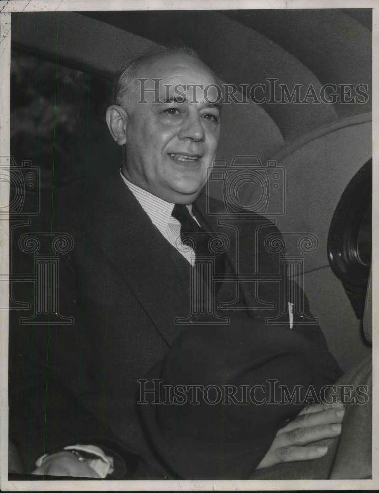 1940 Press Photo Wash.D.C. Dr Clarence Dykstra, pres. of Univ of Wis. - Historic Images