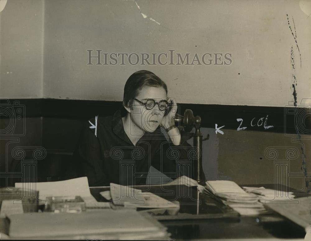 1929 Press Photo Miss Irma Von Nunes 19 Year Old Attorney - neb94160 - Historic Images