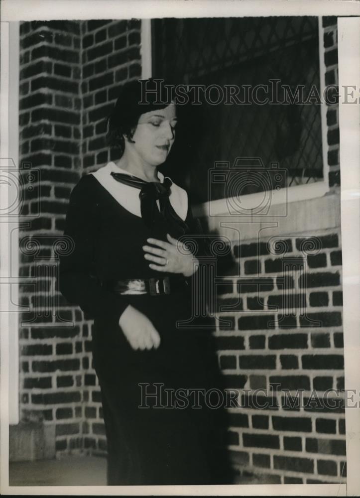 1936 Press Photo Mrs. Ann Nadeau, Sister of Rep. Marion Ziomcheck - neb93699 - Historic Images