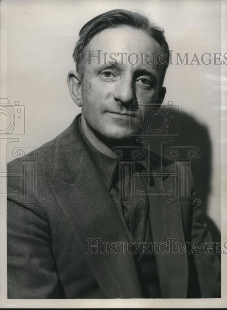 1934 Press Photo George MacDonald Charged With Kidnapping Robert Walsh - Historic Images