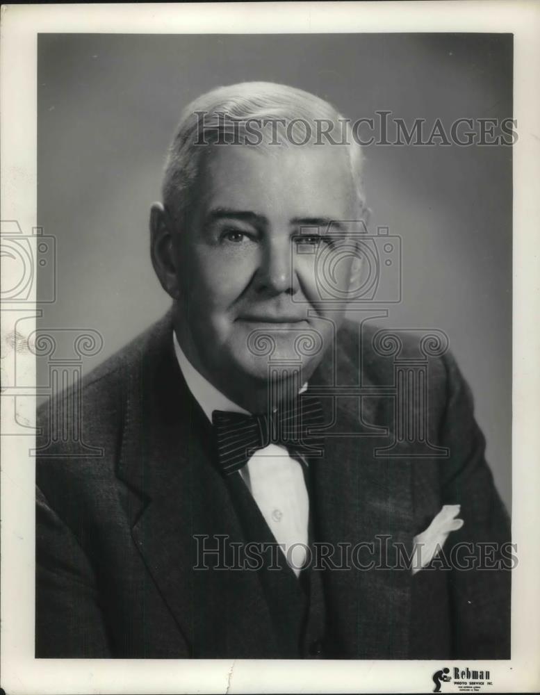 1958 Press Photo Joseph Hostiller - nec02552 - Historic Images