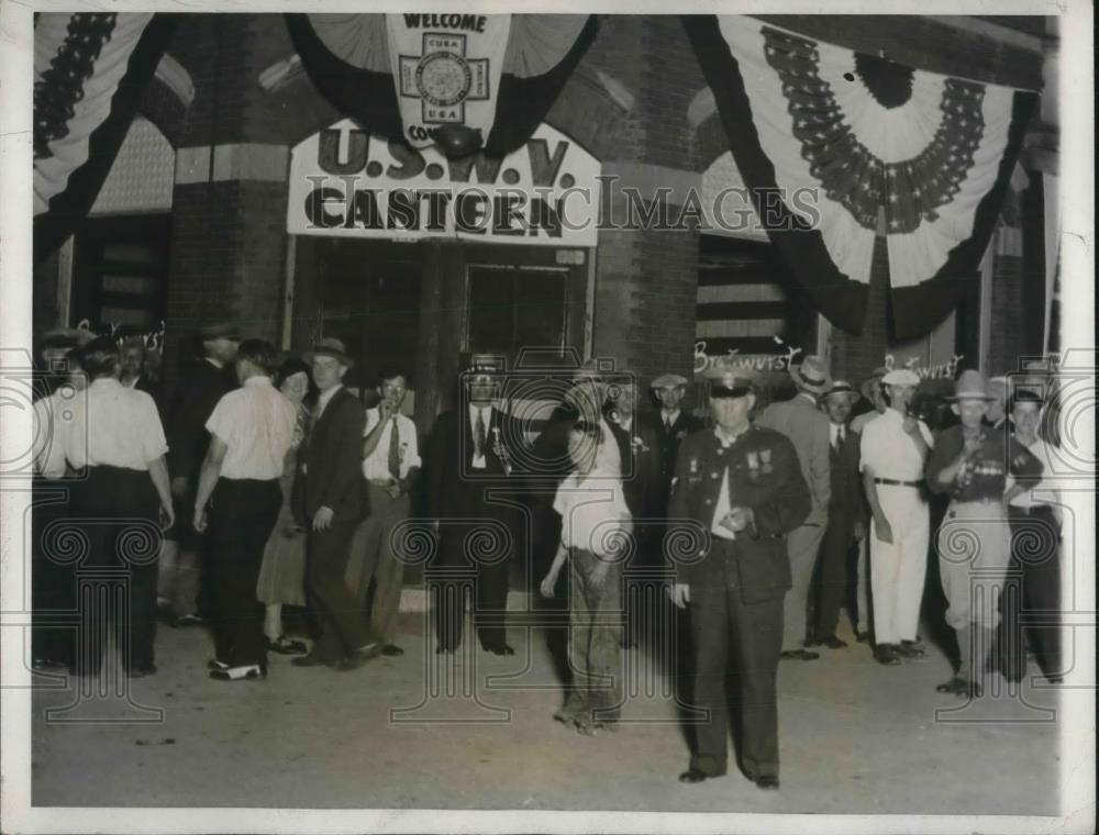 1932 Press Photo 34th Annual Convention Spanish War Veteran&#39;s Association - Historic Images