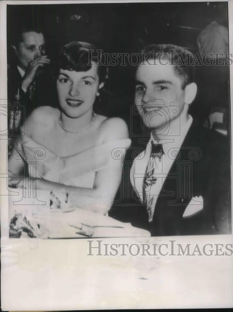 1949 Press Photo Harold Snetsky George Szendrei Humberstone Ontario - Historic Images