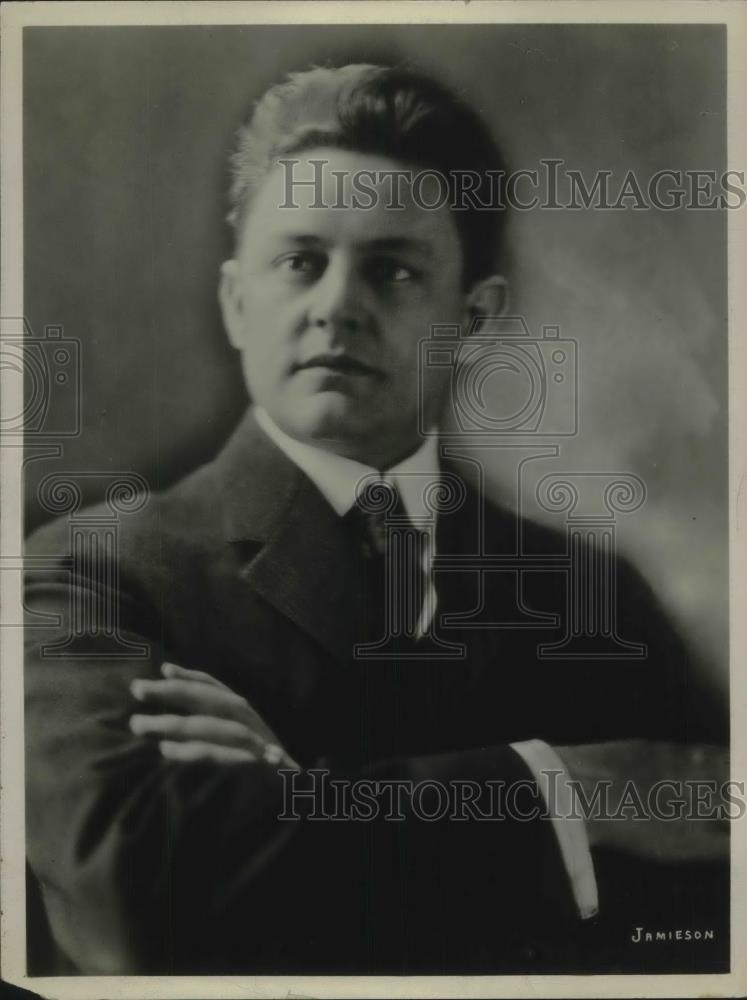 1922 Press Photo Mr ernest Davis of Riverside Drive - Historic Images