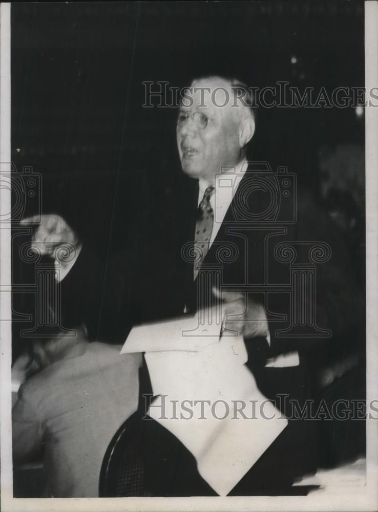 1932 Press Photo William Green President of American Federation of Labor - Historic Images