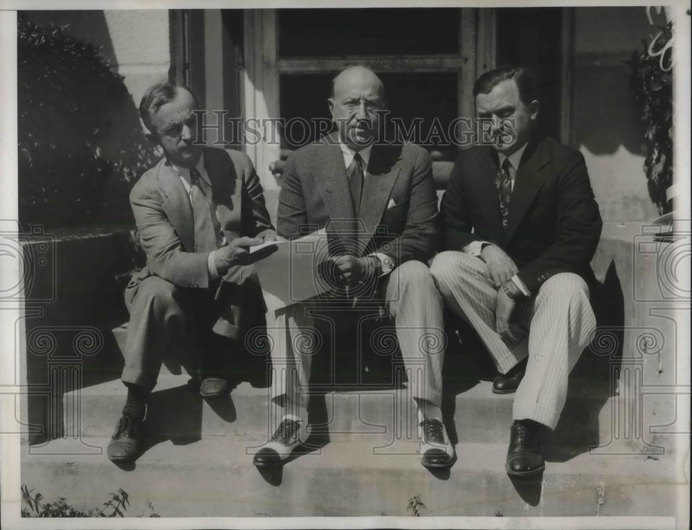 1933 Press Photo Dr. Frank Jirka, son-in-law of Mayor Anton J. Cermak - Historic Images