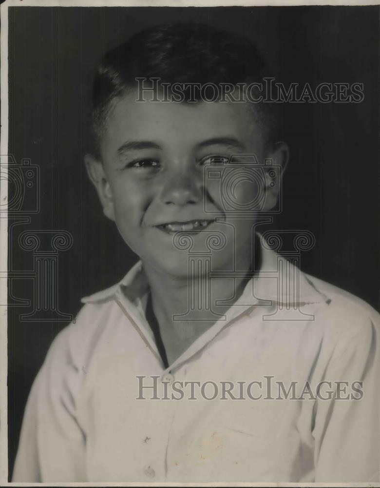 1930 Press Photo Memphis Prodigy Hubert Gordon 11 Years Old - Historic Images