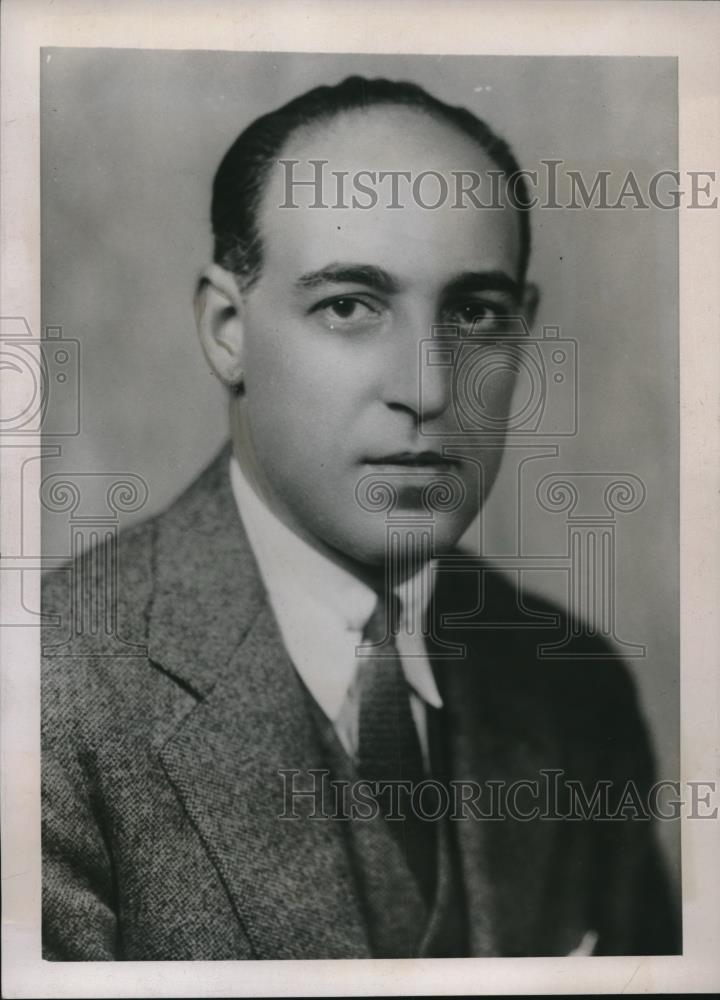 1938 Press Photo Lima, Peru Lawrence A Steinhardt,US Amb to Peru - Historic Images