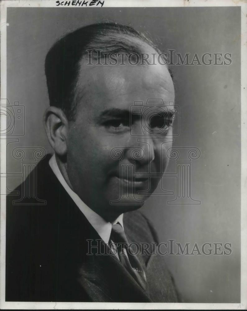 1944 Press Photo Howard Schenken - Historic Images